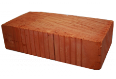 Кирпич ФУРБАУ рядовой полнотелый рифленый 1НФ ГОСТ М200 (250х120х65) /480 Копейск