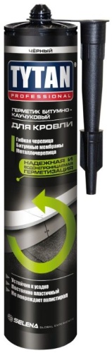 Герметик битумно-каучуковый Tytan для кровли черный (0,310 л)/12