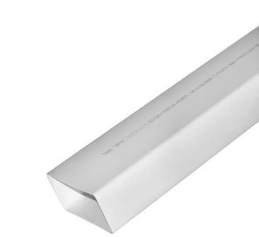 Канал плоский 60х120 1м (Эковент)