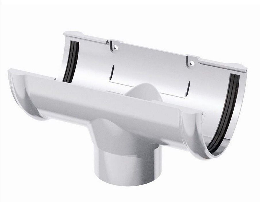 Воронка желоба ТН белый (20) 