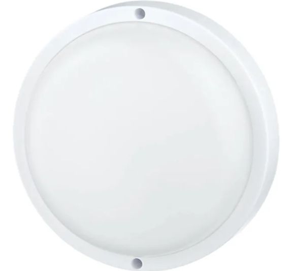 Светильник светодиодный ДПО 12 Вт 4000К IP65 ЖКХ круг с датчиком TOKOV ELECTRIC