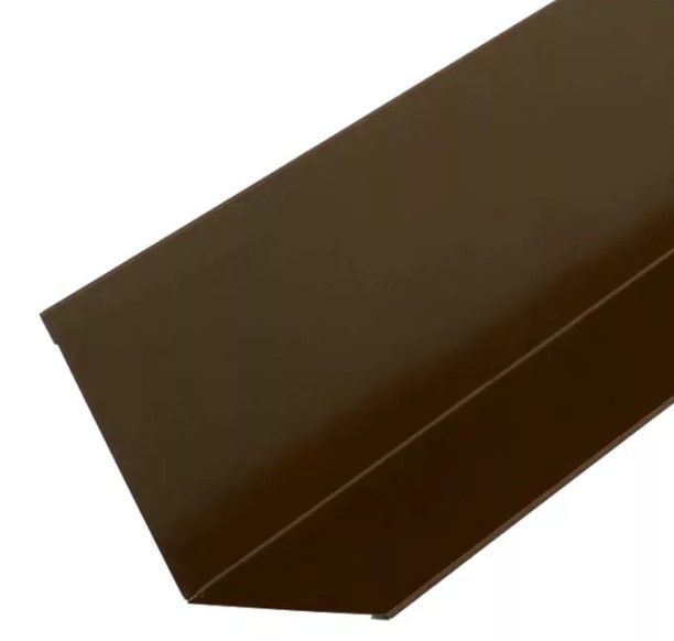 Планка примыкания Docke RAL 8017 (коричневая) 2м