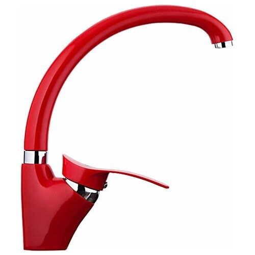 Смеситель FRAP кухня шар. 40мм бок ручка F4101-13 красный