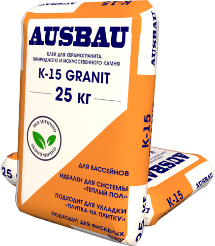 Клей для плитки AUSBAU К-15 GRANIT С2 ТЕ (25 кг) /56