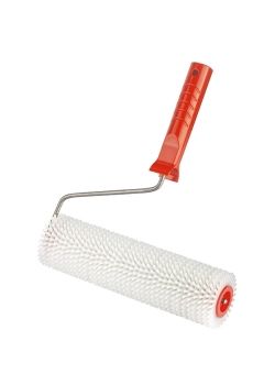 Валик игольчатый для наливных полов 240мм высота 13мм с ручкой