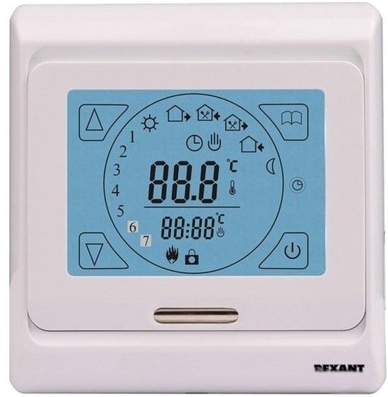 Терморегулятор сенсорный с автоматическим программированием (R91XT) REXANT