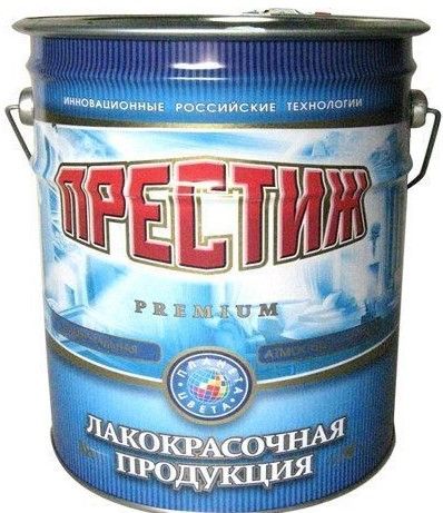 Эмаль для бетонных полов акриловая Престиж Серая (10 кг)