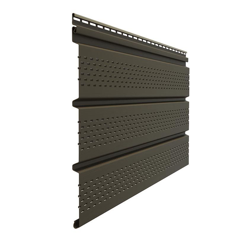 Софит DÖCKE Premium Шоколад перфорированный 3050мм