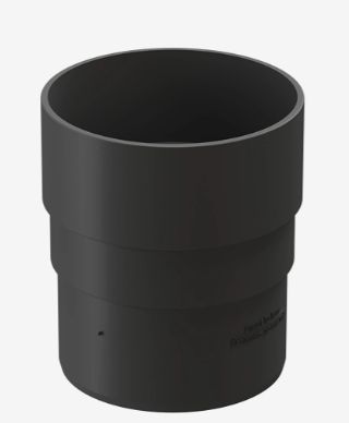 Муфта соединительная Premium графит 