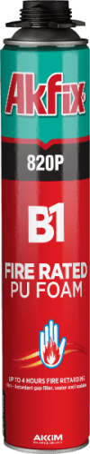 Пена монтажная огнестойкая Akfix 820Р В1 (0,850кг) /12