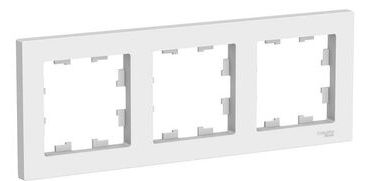 Рамка 3-м AtlasDesign универс. бел. SchE