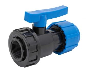 Кран шаров.разборный обжим-вн.р 20-1/2"