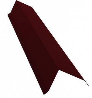 Торцевая планка Doсke (ветровая) RAL 3005 (красная) 2м