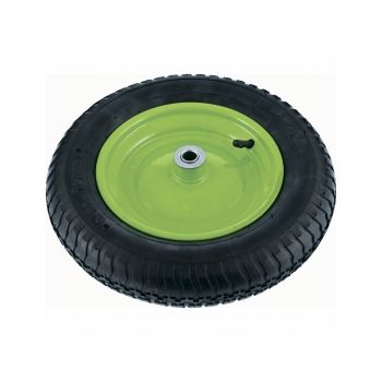 Колесо пневматическое 3.25/3-8 длина оси 65мм подшипник 20мм 2-х колесн. Сибртех