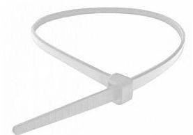 Хомут кабельный 2,5х150мм нейлон белый (100шт)