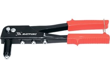 Заклепочник 250 мм, заклепки 2,4 - 3,2 - 4,0 - 4,8 мм