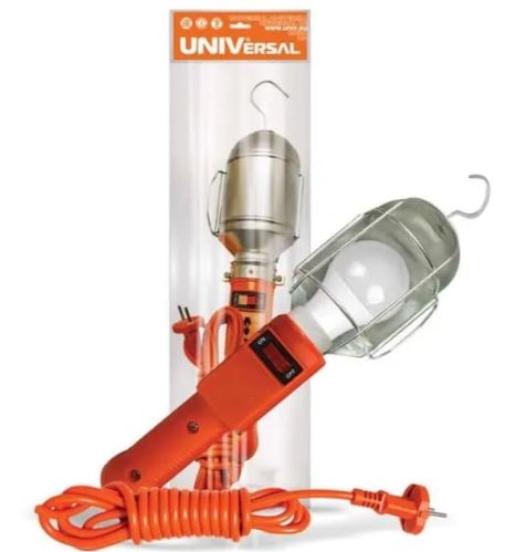 Светильник переносной ПВС 2х0.75 с выкл.10м 220В UNIVersal 966U-0110