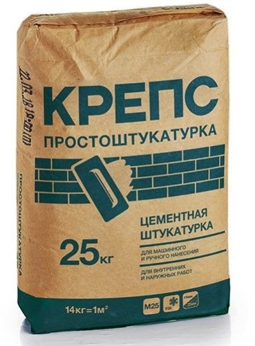 Штукатурка КРЕПС Простоштукатурка (25 кг) /56