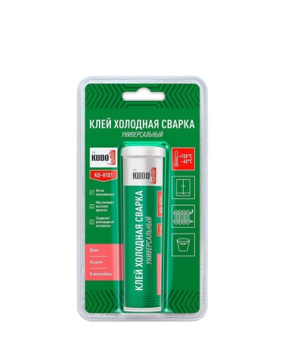 Клей холодная сварка Kudo KU-H101 универсальный (60 гр)/12