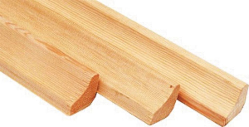 Плинтус закругленный сорт Э 15х45х2000 (20)