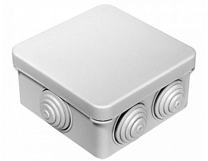 Коробка распределительная ОП безгалогенная (HF) 80 х 80 х 40 40-0210 Промрукав