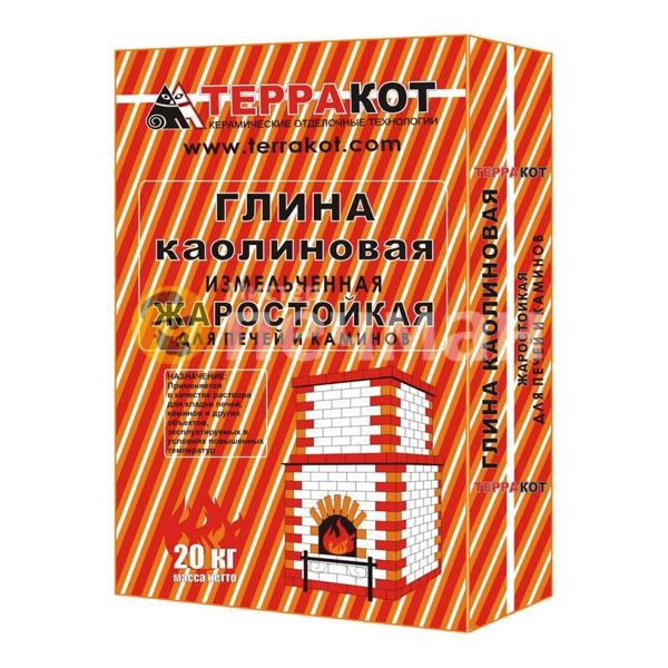 Глина ТЕРРАКОТ каолиновая (20 кг) /56