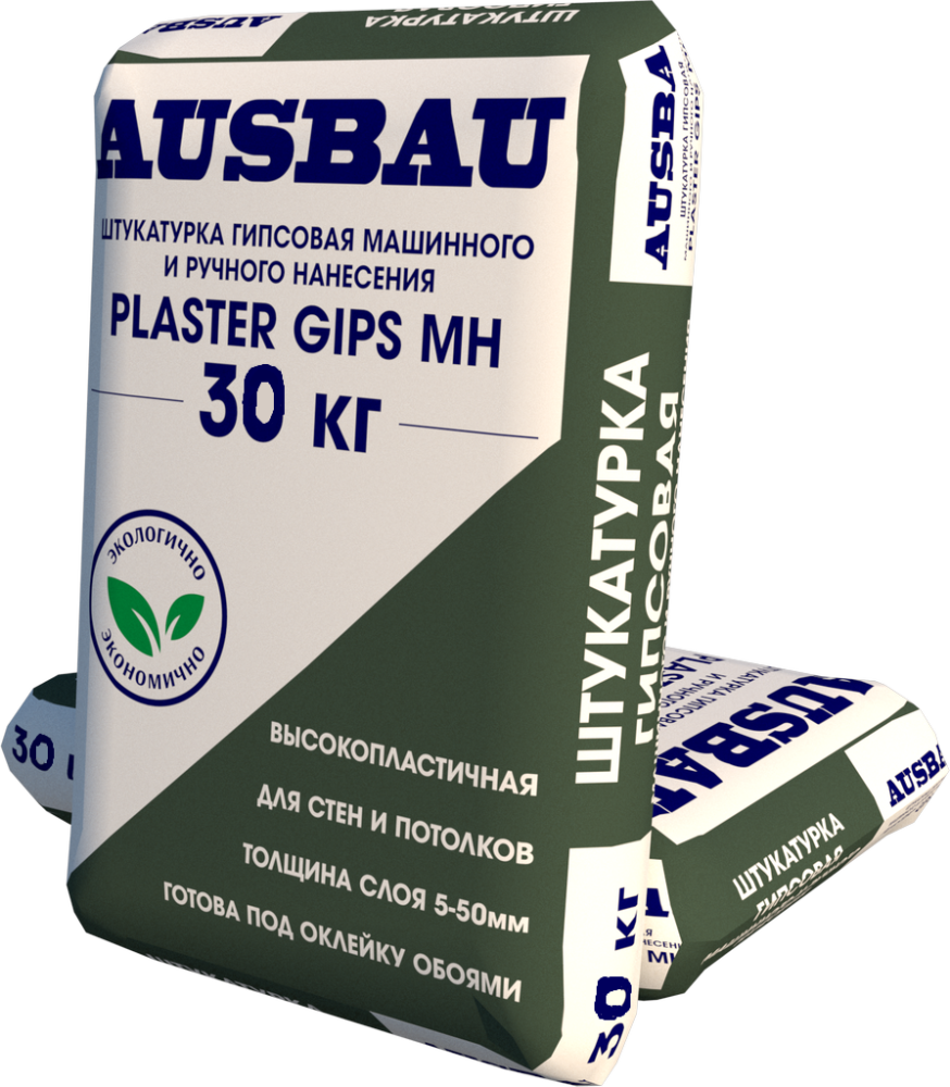 Штукатурка AUSBAU PLASTER GIPS МН (30 кг) /40