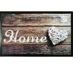 Коврик придверный принт 45х75 Любимый дом