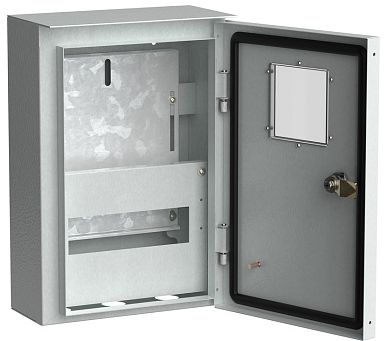 Бокс металлический коттеджный ЩУРн-1/9 У1 IP54 TITAN MKM24-N-009-54-ZO IEK