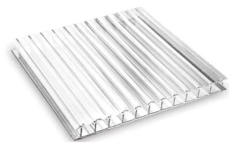 Поликарбонат для теплиц прозрачный Trend 4мм 2,1х6м (0,57кг/м2)