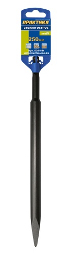 Зубило SDS-plus пикообразное 250 мм ПРАКТИКА