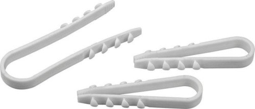 Дюбель-хомут NCU-19-25-65-50/WH для круглого кабеля бел. (уп.50шт) Navigator 71852