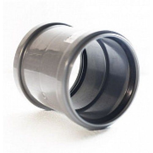 Муфта канализ. двухраструбная ПП40