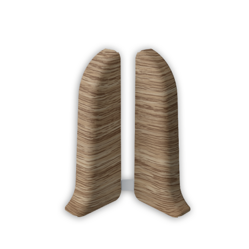 407 Заглушки (левая/правая) Лексида 55мм Дуб альпийский (25/10 пар)