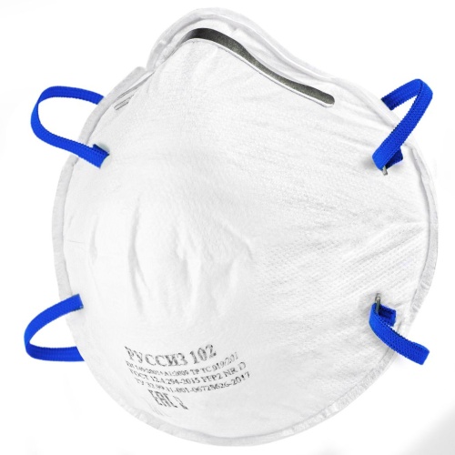 Респиратор РусСиз 102, FFP2 без клапана