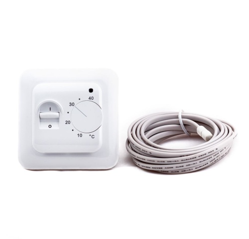 Терморегулятор RTC 70.26 белый с датчиком Grandeks