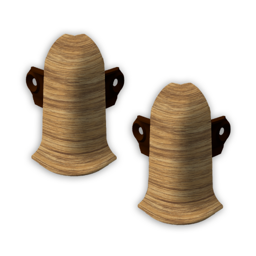 521 Угол наружний Лексида 55мм Осина (25/20шт)