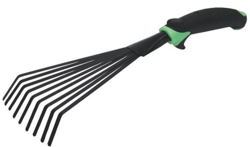 Грабельки 340мм веерные обрезиненная ручка (12) ФАРИНА