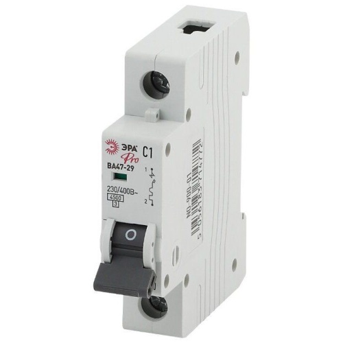 Выключатель автоматический NO-900-13 ВА47-29 1P 20А кривая C ЭРА