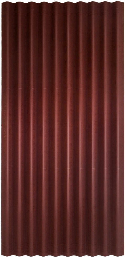 Ондулин Смарт красный 1950х950х3мм (палл. 300шт.)