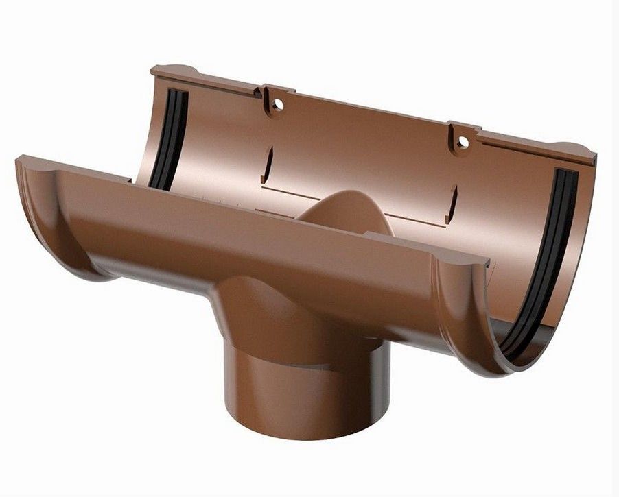 Воронка желоба ТН коричневый (20)