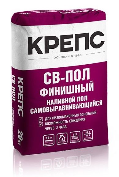 Пол финишный КРЕПС СВ 2-6 мм (20 кг) /56