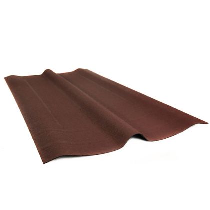 Конек черепица Ондулин красный (15шт.)