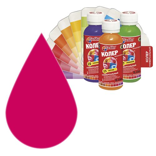 Колеровочная паста Палиж №19 - Розовый (0,1 л)