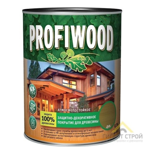 Антисептик защитно-декоративный PROFIWOOD Палисандр (0,7 кг)