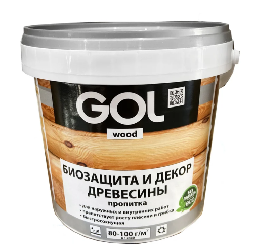 Пропитка GOLwood AQUA орех 0,9кг