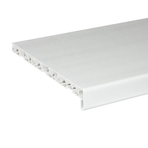 Подоконник ПВХ 300х1500 белый Мастерпласт