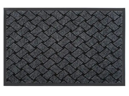 Коврик придверный Corino серый 80х120см