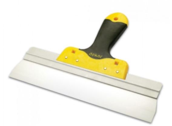 Шпатель 300 мм нержавеющая сталь 2-компонентная ручка DECOR