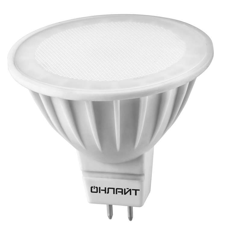 Лампа светодиодная 10 Вт GU5.3 6500К ОНЛАЙТ
